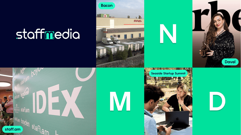 Հուլիսի MND | Bacon, staff.am, Seaside Startup Summit 2025, Davel Creative Agency