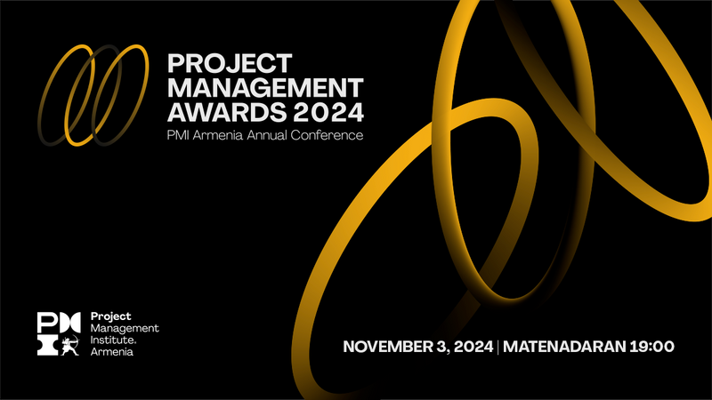 Նոյեմբերի 3-ին՝ Project Management Awards 2024 | Հանդիպեք տարվա լավագույն նախագծերին