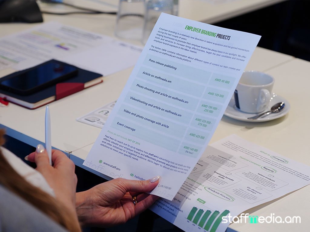Բիզնես-հանդիպում․ staff.am գովազդային հնարավորությունները