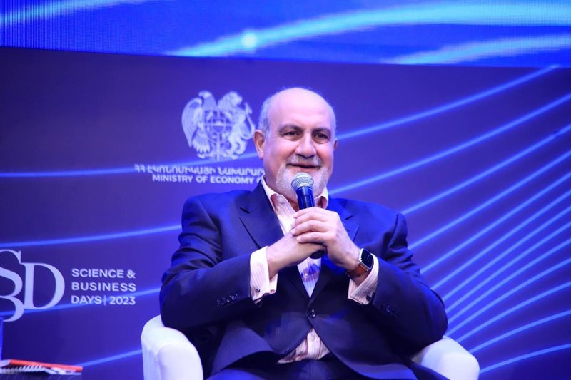 Նասիմ Թալեբը՝ որպես ամենամյա համաժողովի պատվավոր հյուր