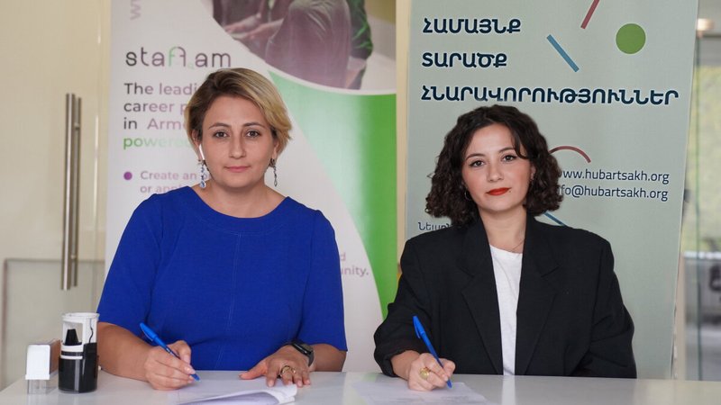 Հաբ Արցախ և staff.am | Միասնական աշխատանքային հարթակ և թեժ գիծ՝ ի աջակցություն մեր հայրենակիցների