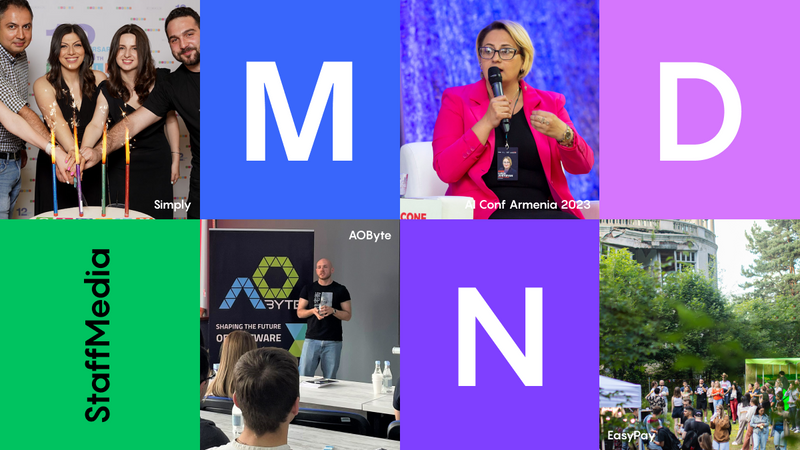 Monthly News Digest. EasyPay-ի հովանավորությունը GASTROFEST 2023-ին, AOByte-ի մեկնարկած ինթերնշիփը, AI Conf Armenia 2023-ն ու Simply-ի 12-ամյակը