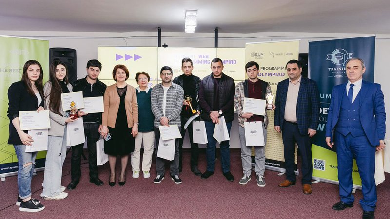 Հայաստանի եվրոպական համալսարանի և EPAM Armenia-ի կողմից անցկացվեց վեբ ծրագրավորման առաջին օլիմպիադան