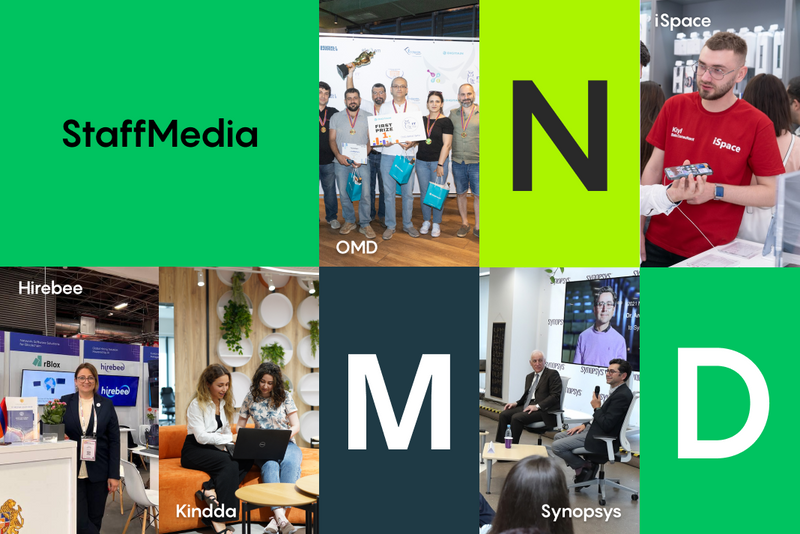 Հունիսի MND. Hirebee-ն՝ VivaTech-ին, ՕMD-ի հաղթանակը IT Intellectual Cup-ին, Synopsys-ի այցելուները, iSpace-ի բացումը և Kindda-ի նոր գրասենյակը