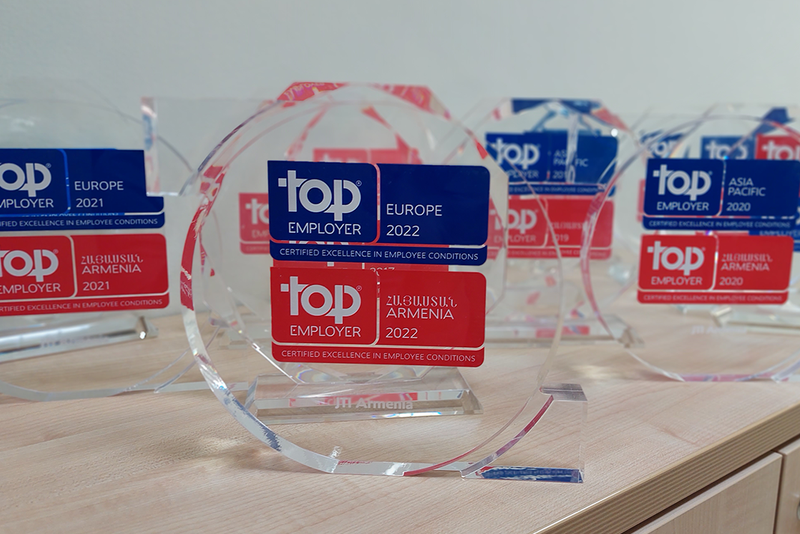 JTI Armenia-ն ճանաչվել է 2022-ի Լավագույն գործատու Հայաստանում, Եվրոպայում և համաշխարհային մակարդակով