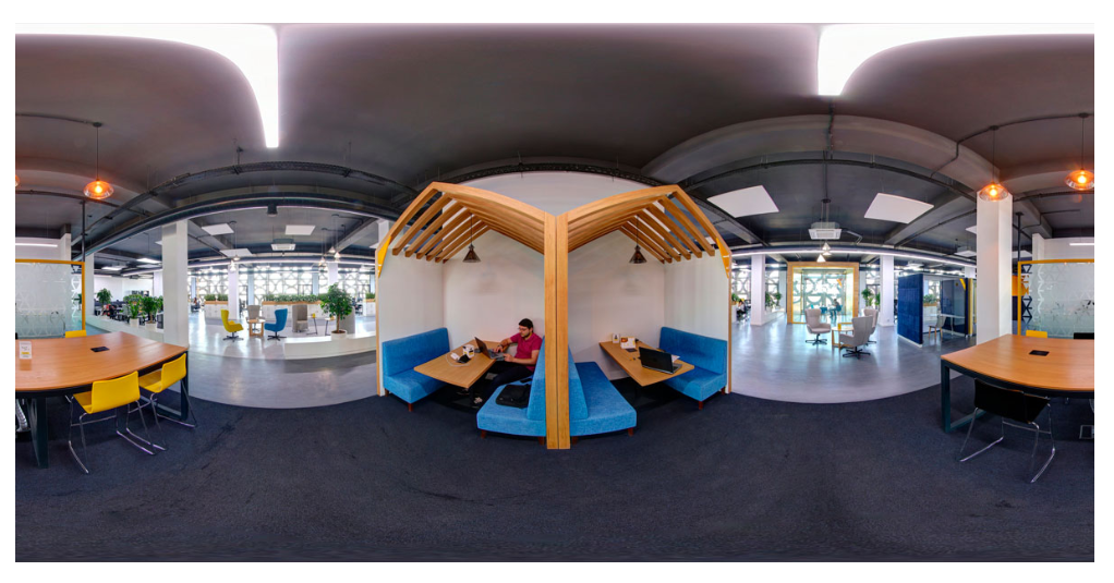 open space in 360 degree