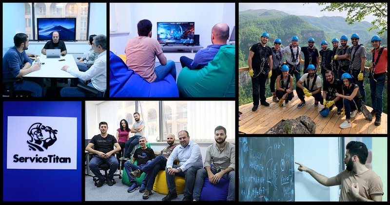 ServiceTitan. staff.am այցը ամերիկյան ստարթափ ընկերություն