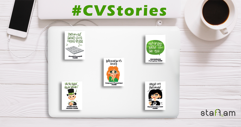 #CVStories- Զվարճալի sticker-ների մեր նոր հավաքածուն աշխատանք փնտրողների համար