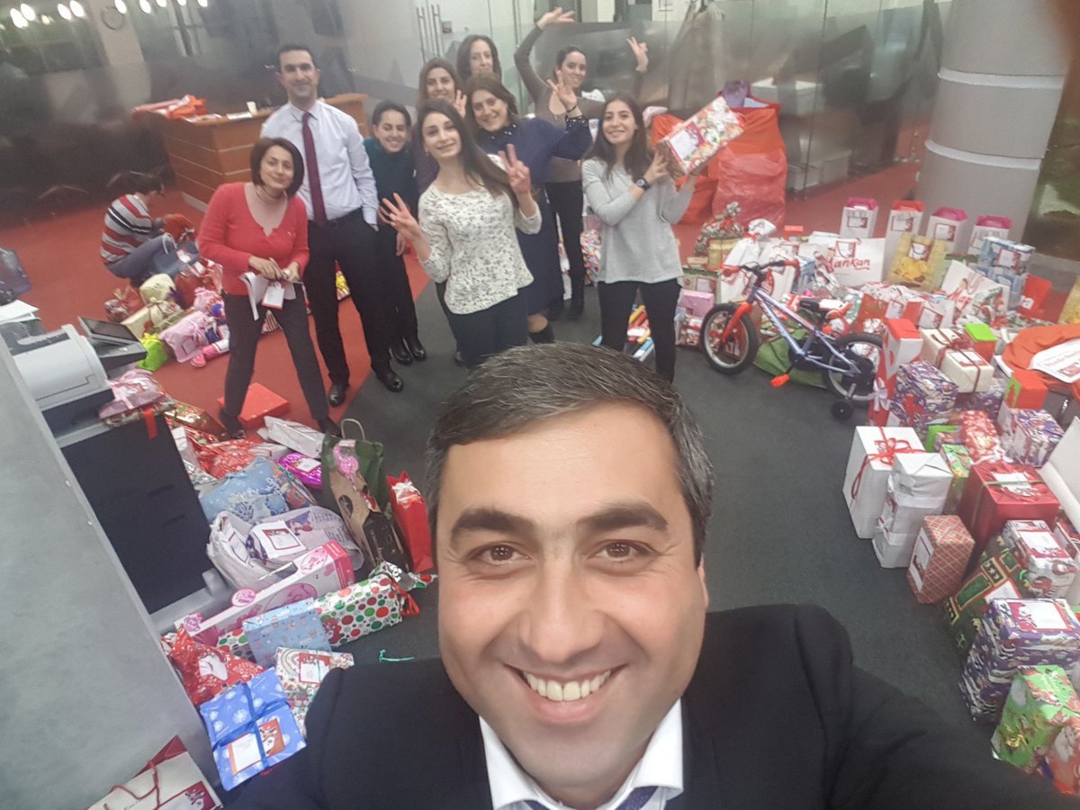 Աշխատակիցները հավաքագրում են ամանորյա նվերներ սահմանամերձ շրջանների երեխաների համար