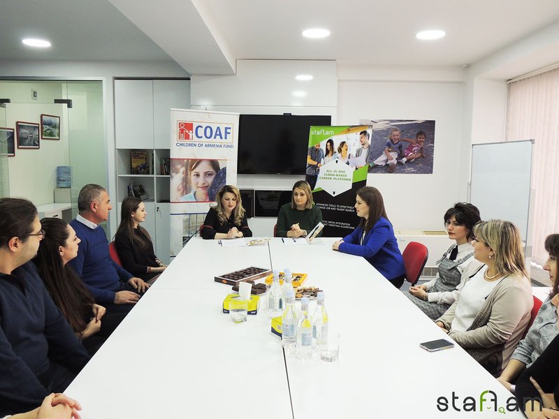 staff.am կարիերայի օնլայն հարթակը և Հայաստանի մանուկներ հիմնադրամը (COAF) համագործակցության հուշագիր են ստորագրել