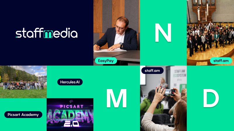 Դեկտեմբերի MND| staff.am, Picsart Academy, EasyPay, Hercules AI